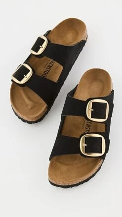 Birkenstock Arizona Big Buckle Gold Sandals 9 Birkenstock Arizona Big Buckle Gold Sandals -Sam Edelman Shop birke304611cd2d 1676675370051 2 0. UX357 QL90