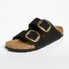Birkenstock Arizona Big Buckle Gold Sandals
