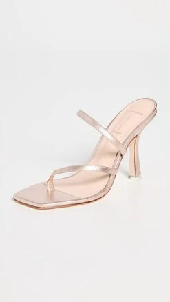 Black Suede Studio Yvie Sandals