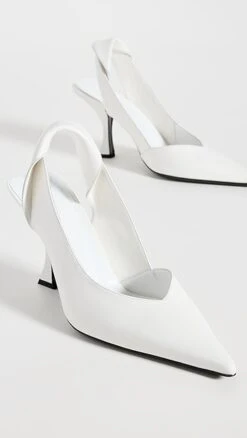 BY FAR Yasha White Nappa Leather Pumps -Sam Edelman Shop byfar305831c925 1683903318629 2 0. UX357 QL90