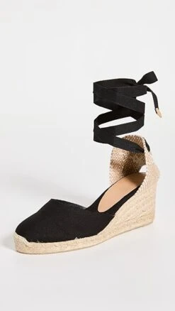 Castañer Castaner Carina Mid Wedge Canvas Espadrille