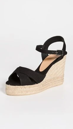 Castañer Castaner Blaudell Wedge Canvas Espadrilles