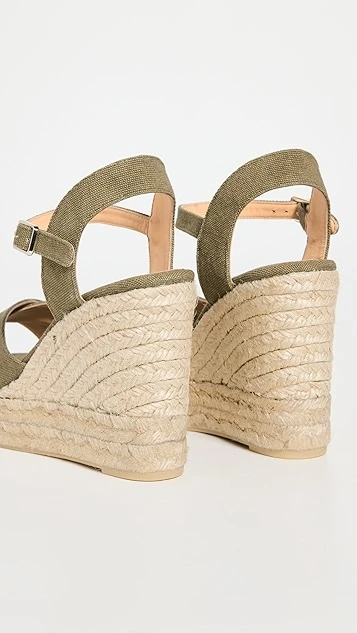 Castañer Castaner Blaudell Canvas Tall Espadrille 4 Castañer Castaner Blaudell Canvas Tall Espadrille - Image 4