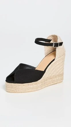 Castañer Castaner Bianca Canvas Tall Espadrilles