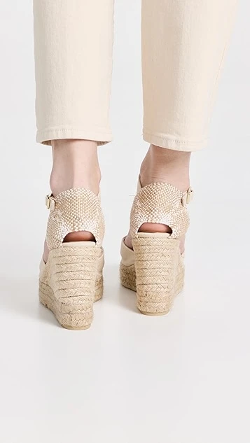 Castañer Castaner Chiarita Canvas Tall Espadrilles 4 Castañer Castaner Chiarita Canvas Tall Espadrilles - Image 4