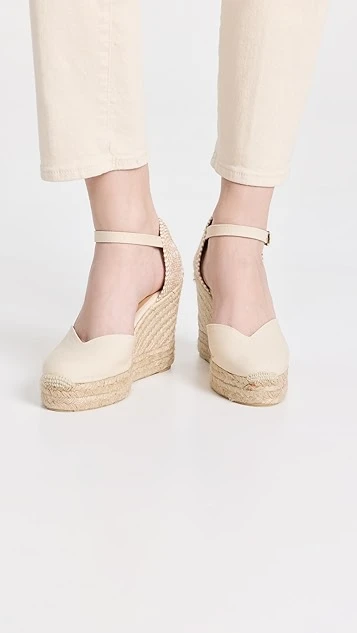 Castañer Castaner Chiarita Canvas Tall Espadrilles 2 Castañer Castaner Chiarita Canvas Tall Espadrilles - Image 2