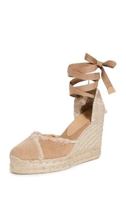Castañer Castaner Clarina Canvas Wrap Tall Espadrilles -Sam Edelman Shop castn3027091157 1673556980659 2 0. UX357 QL90