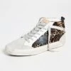 Golden Goose Mid Star Horsy Upper Suede Toe And Spur Sneakers