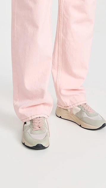 Golden Goose Running Sole Nappa Upper Suede Toe Sneakers 2 Golden Goose Running Sole Nappa Upper Suede Toe Sneakers - Image 2