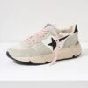 Golden Goose Running Sole Nappa Upper Suede Toe Sneakers