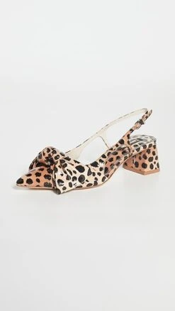 Larroude Elle Block Pumps