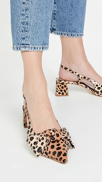 Larroude Elle Block Pumps 2 Larroude Elle Block Pumps - Image 2