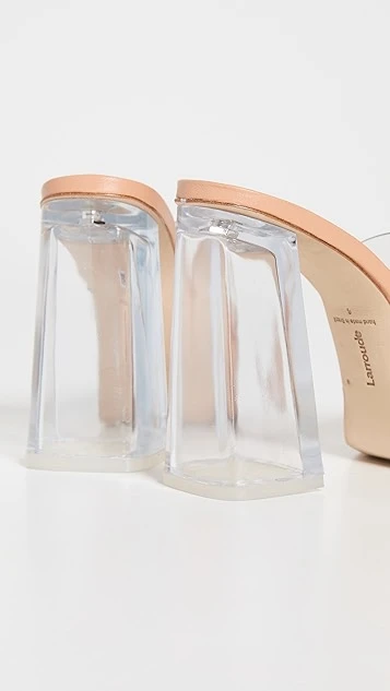 Larroude Dolly Mule Lucite 3 Larroude Dolly Mule Lucite - Image 3