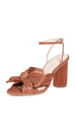 Loeffler Randall Camellia Pleated Bow Heel With Ankle Strap -Sam Edelman Shop loeff420171bcbf 1659548151892 2 0. UX357 QL90