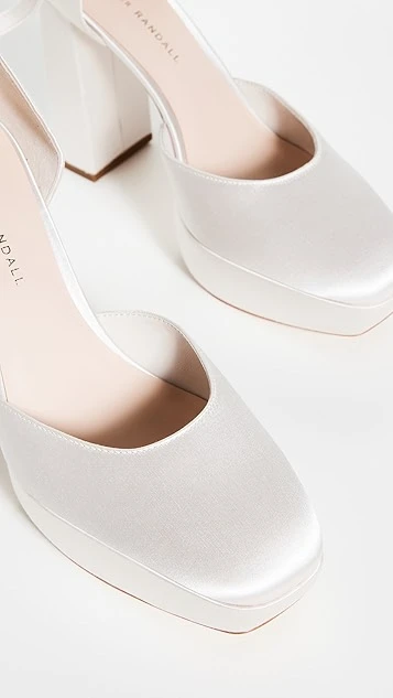 Loeffler Randall Selina Closed Toe Ankle Strap Platform Pumps 5 Loeffler Randall Selina Closed Toe Ankle Strap Platform Pumps - Image 5