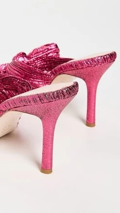 Loeffler Randall Claudia Pleated Skinny Heel Mules 8 Loeffler Randall Claudia Pleated Skinny Heel Mules -Sam Edelman Shop loeff4205251362 1668191655054 2 0. UX357 QL90