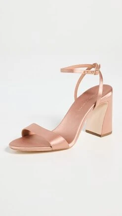 Loeffler Randall Malia Curved Heel Simple Sandals