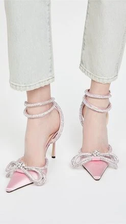 MACH & MACH Double Crystal Bow Heels -Sam Edelman Shop macma3000119e6e q3 2 0. UX357 QL90