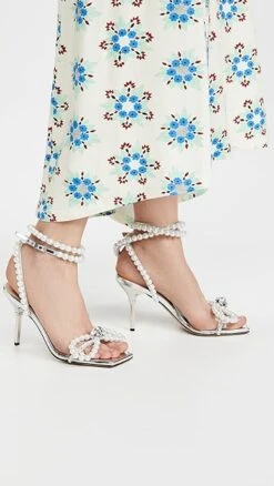 MACH & MACH Pearl Bow Square Toe Sandals 9 MACH & MACH Pearl Bow Square Toe Sandals -Sam Edelman Shop macma3000311338 q3 2 0. UX357 QL90