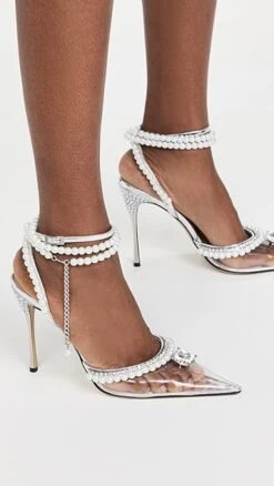MACH & MACH Diamond Of Elizabeth Transparent High Heels -Sam Edelman Shop macma3000430859 1671561050667 2 0. UX357 QL90