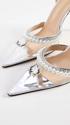 MACH & MACH Diamond Of Elizabeth Transparent High Heels -Sam Edelman Shop macma3000430859 1671561050945 2 0. UX357 QL90