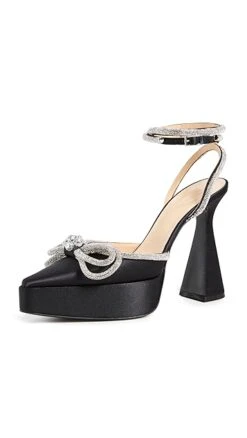 MACH & MACH Satin Double Bow Platform Pumps -Sam Edelman Shop macma300511cd2d 1667940029229 2 0. UX357 QL90