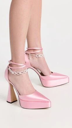 MACH & MACH Pointed To Satin Platform Pumps -Sam Edelman Shop macma300571a561 1667579673353 2 0. UX357 QL90