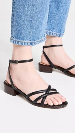 Madewell Nava Strappy Block Heel Sandal -Sam Edelman Shop madew46018156dd 1681159738555 2 0. UX357 QL90