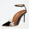 Malone Souliers Malia 100 Cutout Patent Leather Pumps