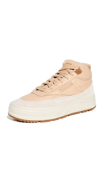 Reebok Club C Geo Mid High Top Sneakers 6 Reebok Club C Geo Mid High Top Sneakers - Image 6