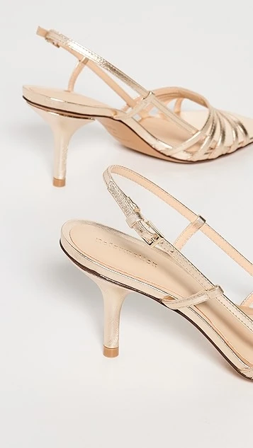 Reformation Elsie Heeled Sandals 2 Reformation Elsie Heeled Sandals - Image 2