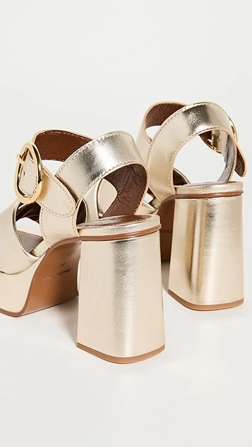 See By Chloé See By Chloe Lyna Heeled Sandals 3 See By Chloé See By Chloe Lyna Heeled Sandals - Image 3