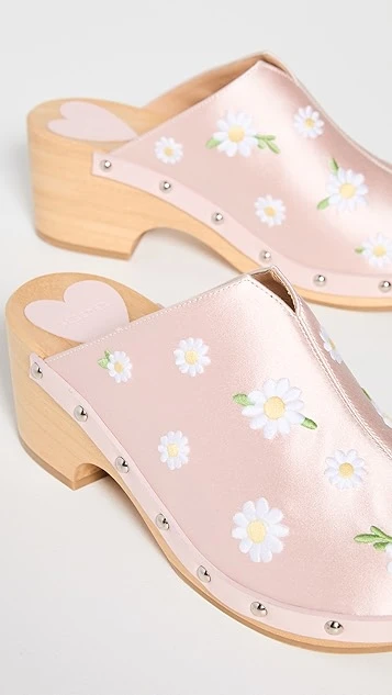 Sleeper Matilda Daisies Embroidered Clogs 5 Sleeper Matilda Daisies Embroidered Clogs - Image 5