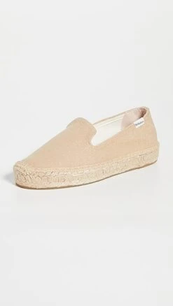 Soludos Platform Smoking Slipper Espadrilles