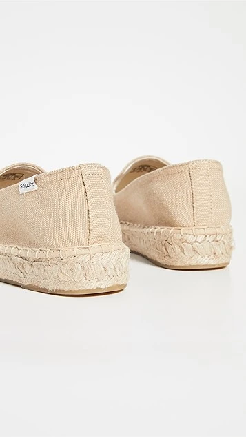 Soludos Platform Smoking Slipper Espadrilles 3 Soludos Platform Smoking Slipper Espadrilles - Image 3