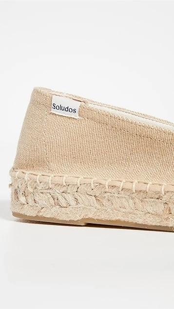 Soludos Platform Smoking Slipper Espadrilles 5 Soludos Platform Smoking Slipper Espadrilles - Image 5
