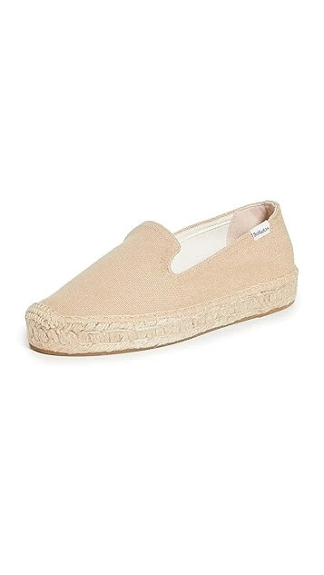 Soludos Platform Smoking Slipper Espadrilles 6 Soludos Platform Smoking Slipper Espadrilles - Image 6