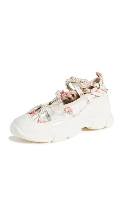 Simone Rocha Round Toe Crisscross Low Trek Ballerina Shoe -Sam Edelman Shop sroch302111f891 1683756283585 2 0. UX357 QL90