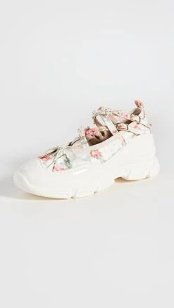 Simone Rocha Round Toe Crisscross Low Trek Ballerina Shoe -Sam Edelman Shop sroch302111f891 1683756283632 2 0. UX357 QL90