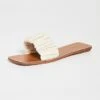 STAUD Nina Ruched Sandals