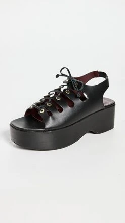 STAUD Quinn Platform Sandals