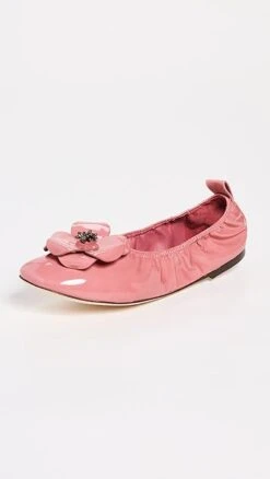 Tory Burch Flower Ballet Flats
