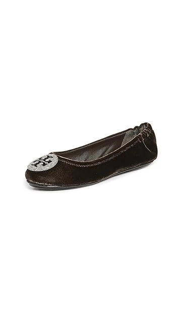 Tory Burch Minnie Travel Ballet Pave Flats 6 Tory Burch Minnie Travel Ballet Pave Flats - Image 6