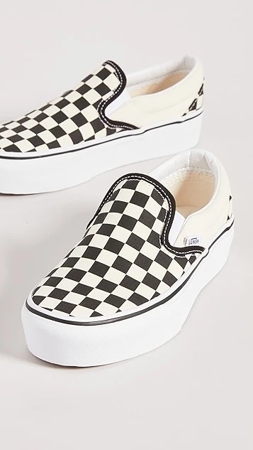 Vans Classic Slip On Platform Sneakers 4 Vans Classic Slip On Platform Sneakers - Image 4