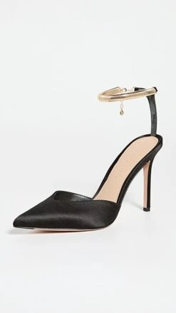 Veronica Beard Lisa Bracelet Chain Heels