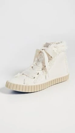 Zimmermann Cotton High Top Sneakers